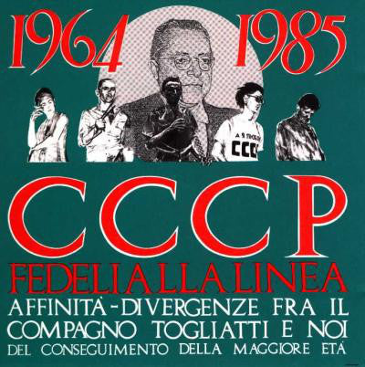 CCCP Fedeli Alla Linea - 1964-1985 Affinita (Import) NEW CD –