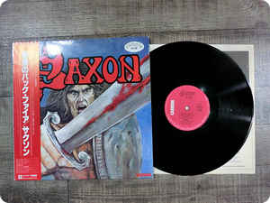 Saxon - S/T USED METAL LP (jpn) promo