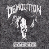 Demolition - Savage Alive NEW METAL CD
