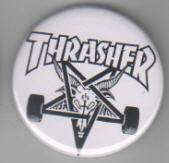 THRASHER big button