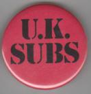 UK SUBS - UK SUBS big button