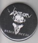 VENOM - BLACK METAL big button