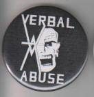 VERBAL ABUSE - LOGO big button
