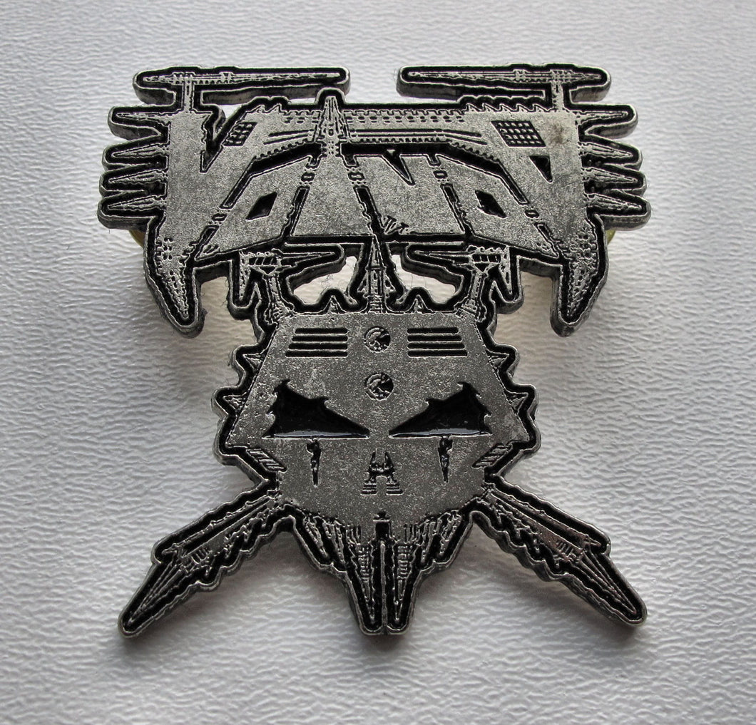 VOIVOD - SKULL 2 METAL BADGE