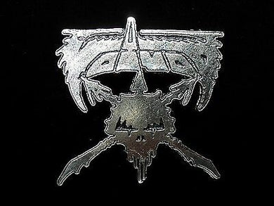 VOIVOD - SKULL METAL BADGE