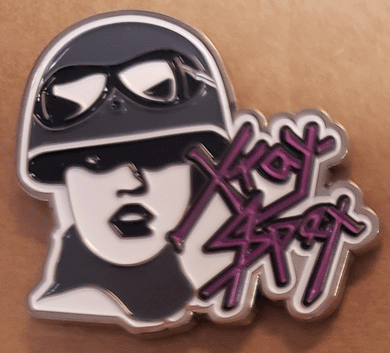 XRAY SPEX ENAMEL BADGE