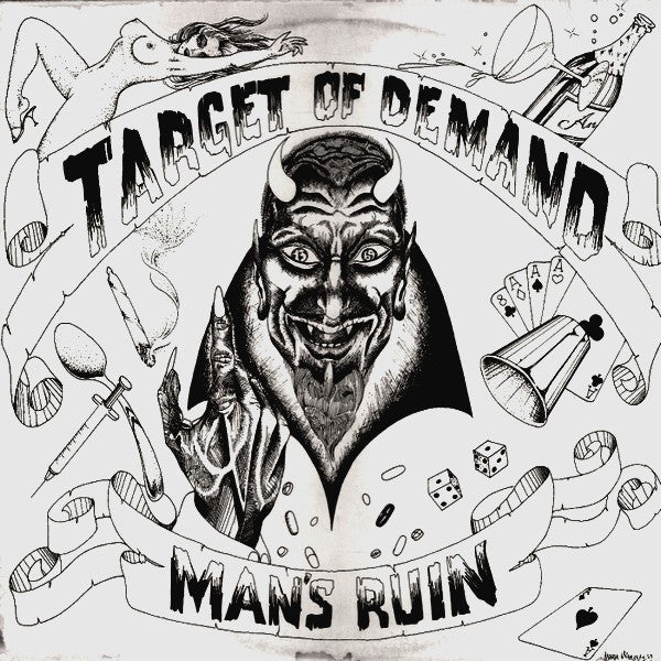 Target Of Demand - Man's Ruin USED LP