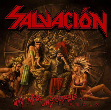 Salvacion - Way More Unstoppable! Redux NEW METAL CD