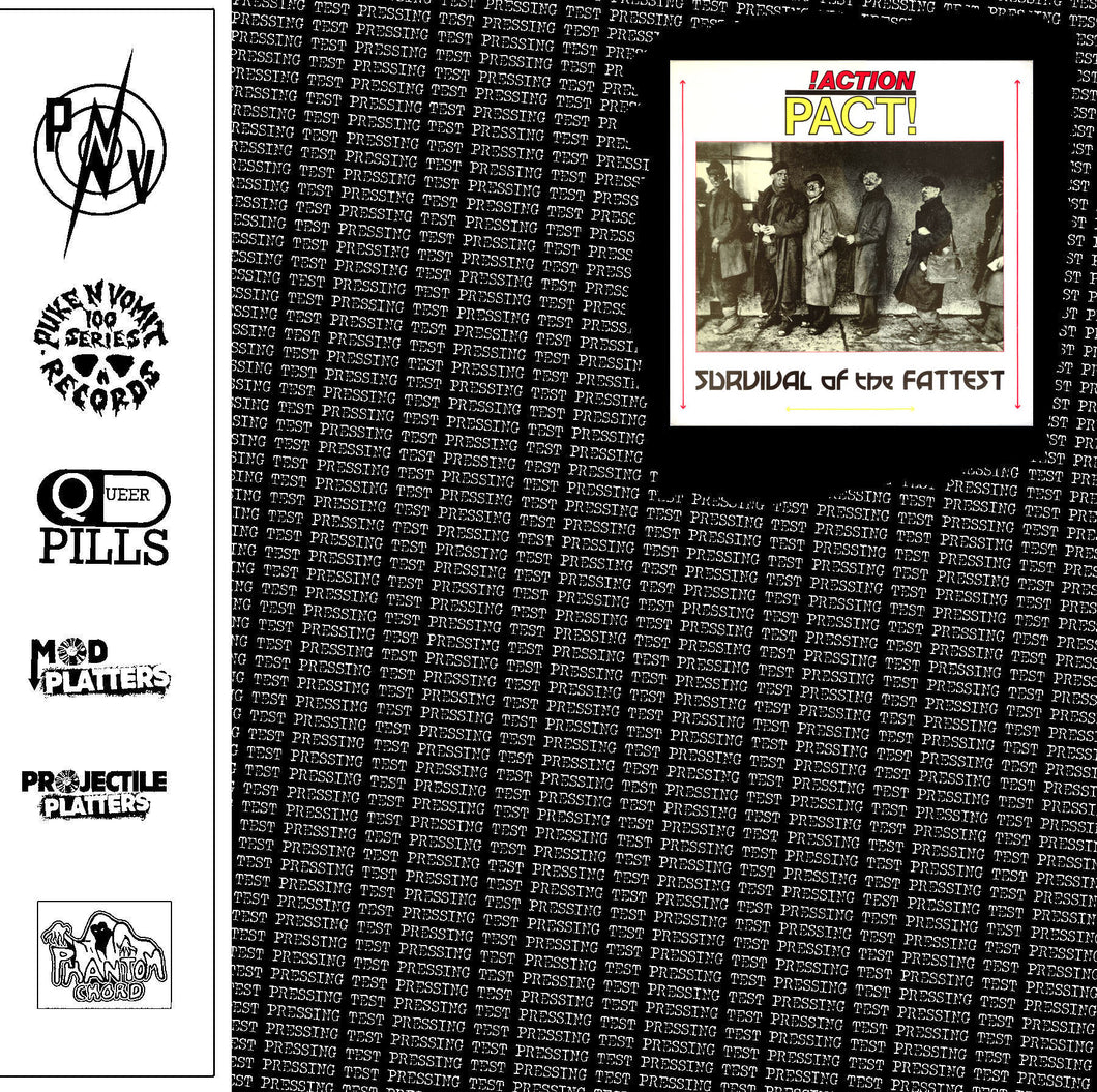 Action Pact! - Survival Of The Fattest USED LP (test press)