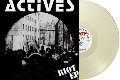 Actives - Riot/Wait & See NEW LP (white vinyl)