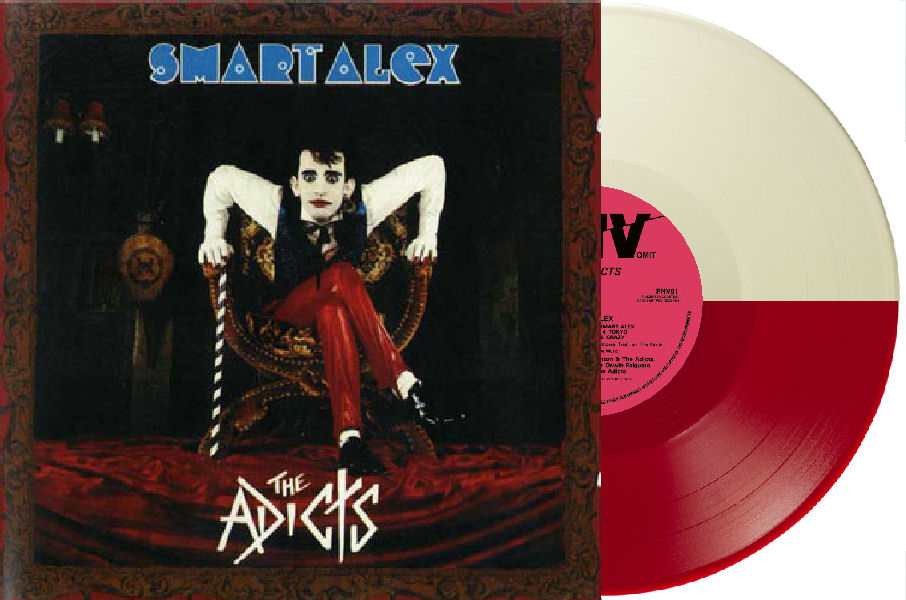 Adicts - Smart Alex NEW LP (red/white split vinyl)