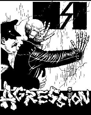 AGRESSION SKULL patch