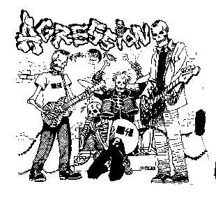 AGRESSION BAND back patch