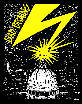 Bad Brains - Capitol - BackPatch