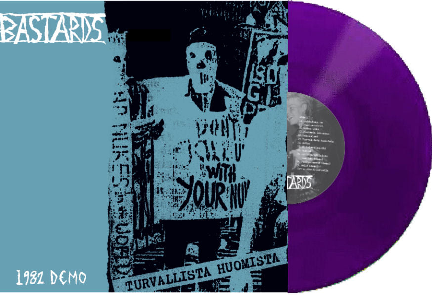 Bastards ‎- Demo 82 NEW LP (purple vinyl)