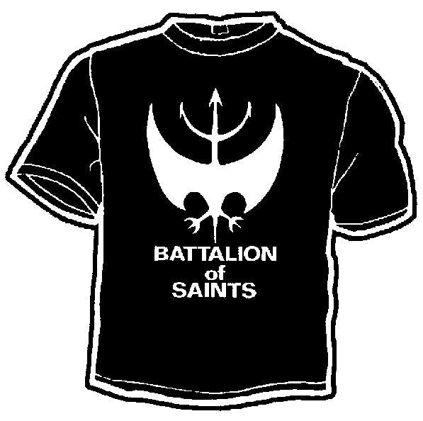 BATTALION OF SAINTS LOGO shirt