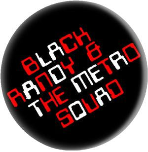 BLACK RANDY button (1 inch)
