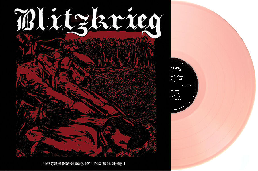 Blitzkrieg - No Compromise 1981 to 1983 Vol 1 NEW LP (baby pink vinyl)