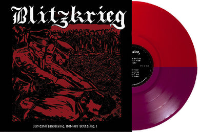 Blitzkrieg - No Compromise 1981 to 1983 Vol 1 NEW LP (indie exclusive red/purple split vinyl)