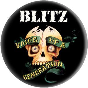 BLITZ VOICE button (1 inch)