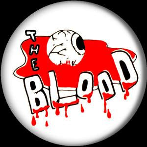 BLOOD button (1 inch)