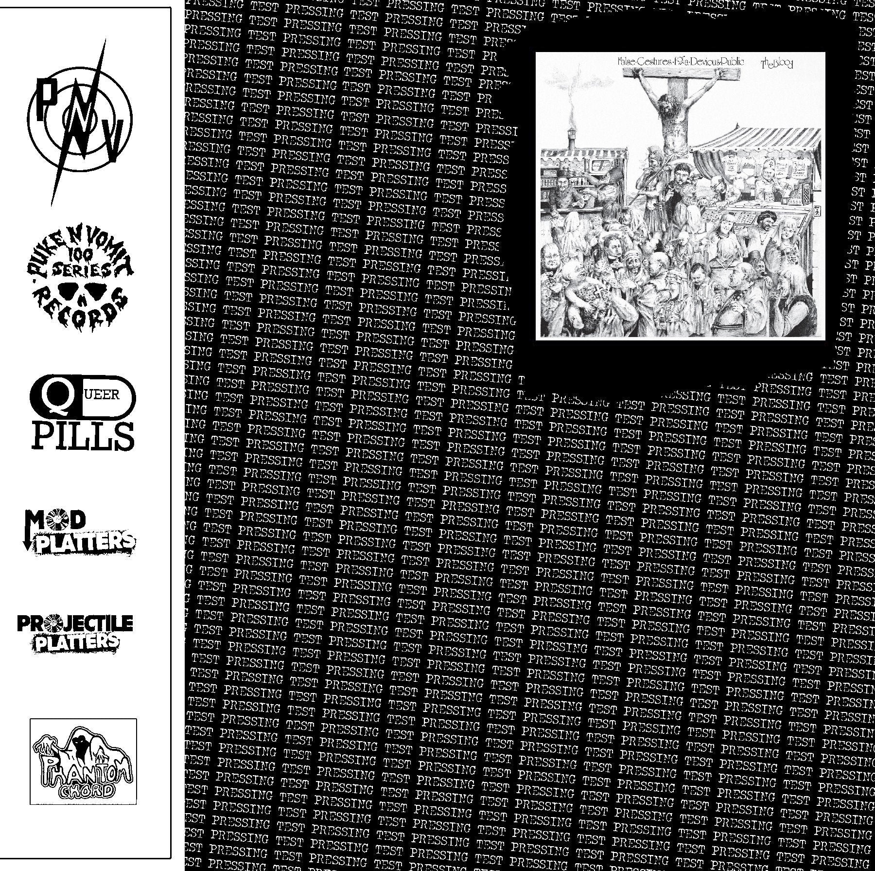 Blood - False Gestures For A Devious Public USED LP (test press 