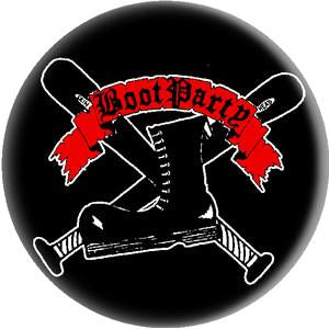 BOOT PARTY BOOT button (1 inch)