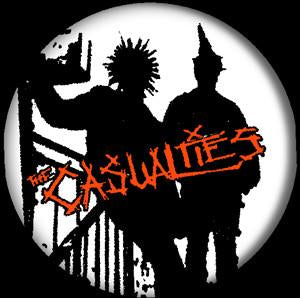 CASUALTIES PUNX button (1 inch)