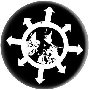CHAOS button (1 inch)