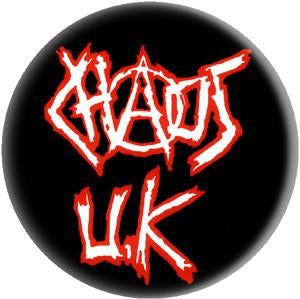 CHAOS UK LOGO button (1 inch)