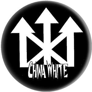 CHINA WHITE button