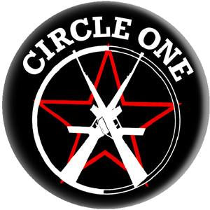 CIRCLE ONE button (1 inch)