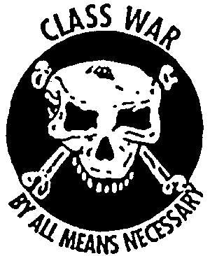 CLASS WAR SKULL patch