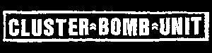 CLUSTER BOMB UNIT sticker