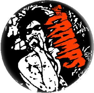 CRAMPS LUX button (1 inch)
