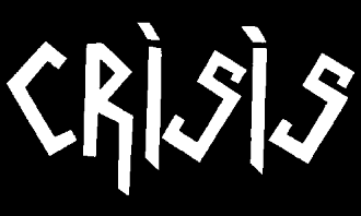 CRISIS LOGO sticker