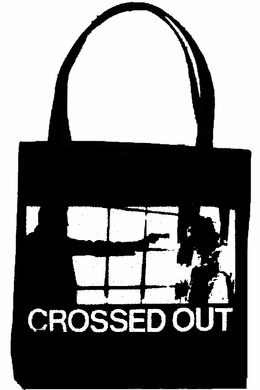 CROSSED OUT tote