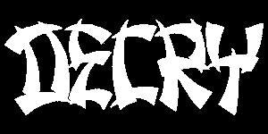 DECRY LOGO sticker