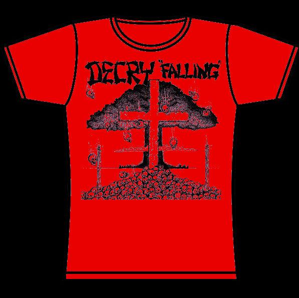 DECRY FALLING GIRLS TSHIRT