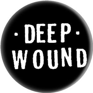 DEEP WOUND button (1 inch)