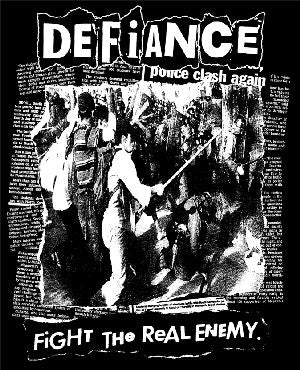 DEFIANCE ENEMY back patch