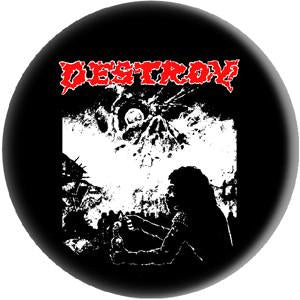 DESTROY button (1 inch)