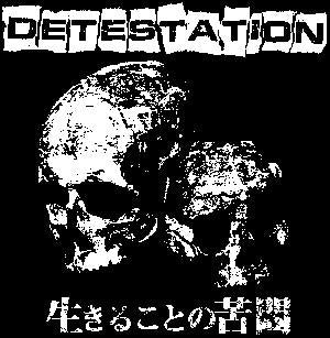 DETESTATION SKULL patch