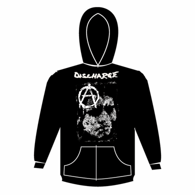 DISCHARGE FACE hoodie