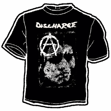 DISCHARGE FACE shirt