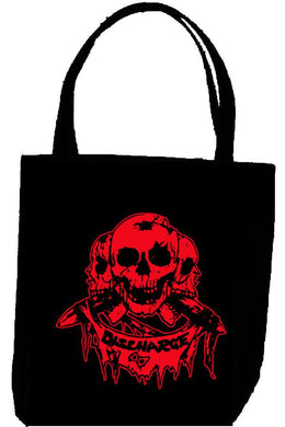 DISCHARGE SKULLS tote