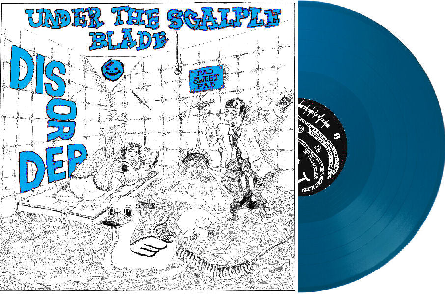 Disorder - Under The Scalple Blade NEW LP (indie exclusive blue vinyl)