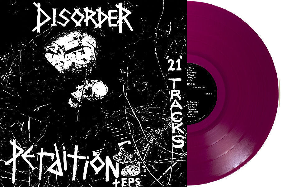 Disorder - Perdition + EPs 81 to 83 NEW LP (indie exclusive purple vinyl)