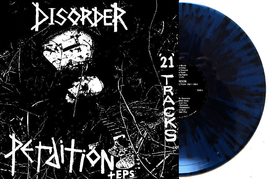 Disorder - Perdition + EPs 81 to 83 NEW LP (dark blue w/black splatter vinyl)