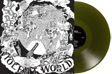 Disorder - Violent World NEW LP (swamp green vinyl)